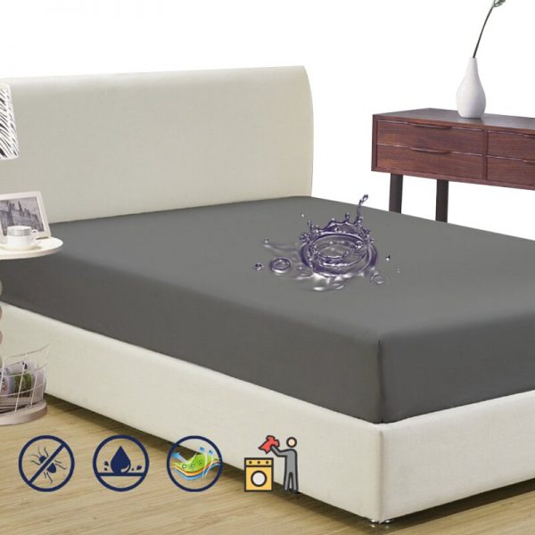 Waterproof Mattress Cover Sheet With Elastic