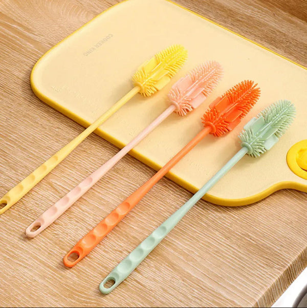 Flexible Bottle Cleaning Brush, Brush Insulation Cup, Multifunctional Cleaning Tool