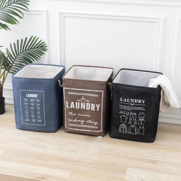 Foldable Laundry Basket, Household Laundry Storage Bag, Giant Storage Basket