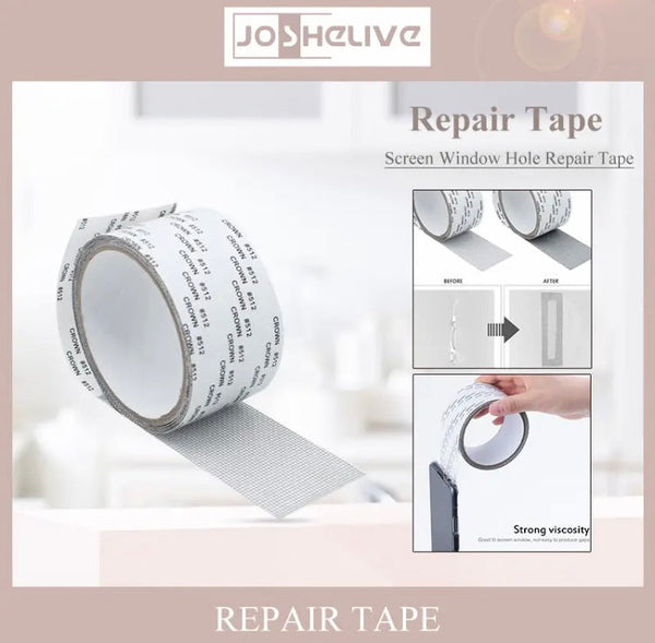 180Cm Net Repairing Window Tape, Self-Adhesive Mosquito Screen Repair Tape, Sticker Tape For Repair Holes Tears