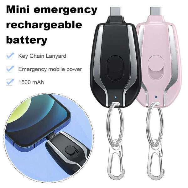 Mini Keychain Power Bank