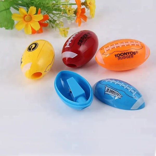 Cute Rugby Shape Sharpener, Cute Egg Shape Sharpener