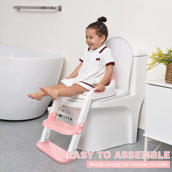 Toilet Training Seats with Step Stool Leader