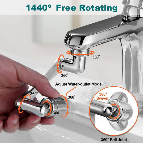 Degree Rotating Faucet