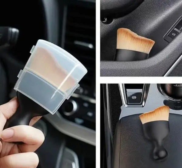 Car Soft Hair Cleaning Brush, Handy Tool Dust Remover, Air Conditioner Air Outlet Cleaning Brush