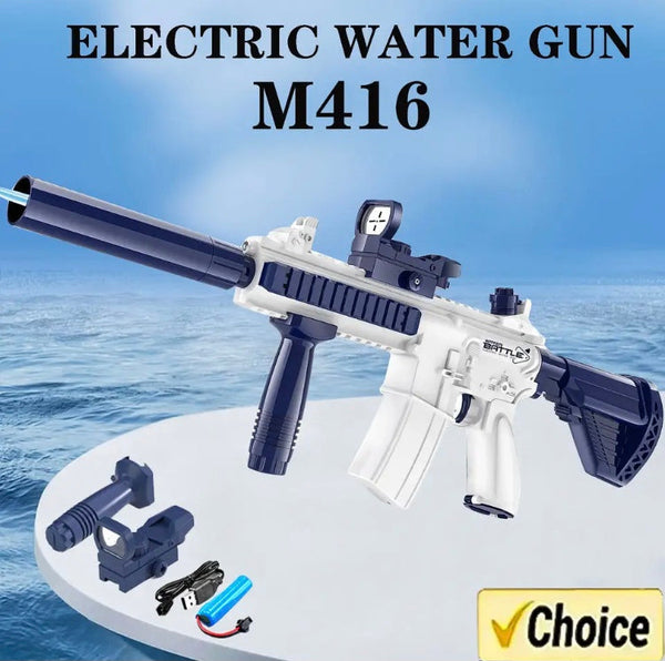 High Pressure Water Gun, Fully Automatic Water Pistol, Strong Ice Burst Water Gun Toy