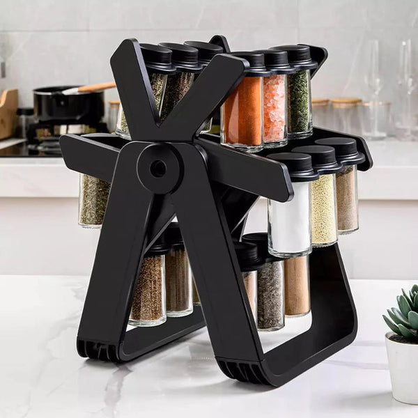 Revolving countertop Spice Rack