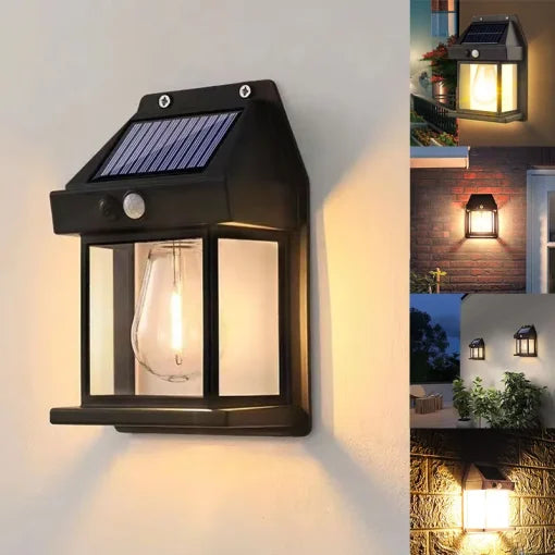 Outdoor Solar Wall Lamp Waterproof Lamp