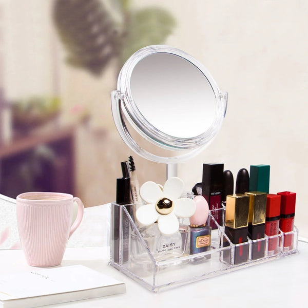 Acrylic Makeup Organizer with  Mirror