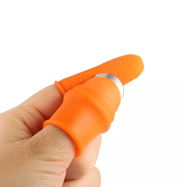 Silicone Thumb Knife, Finger Cover- Finger Fruit Picker Knife, Thumb Knife Set