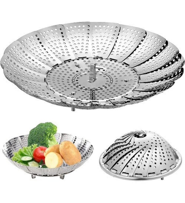 Stainless Steel Food Steamer Basket